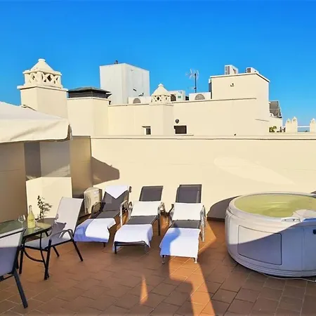 Apartment Luxury Penthouse With Ocean Views &private Jacuzzi Estepona